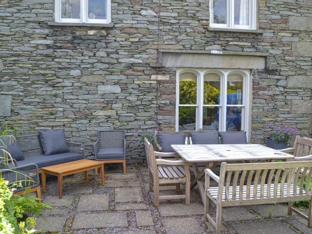 Sitting out area | Riversdale - Grange End Cottages, Grasmere