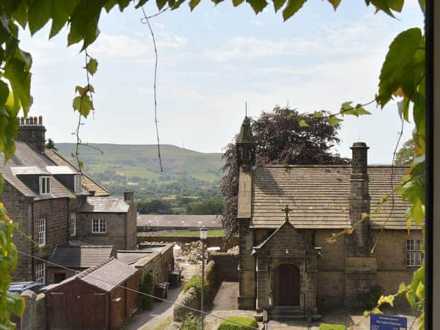 Stunning views from the bedroom window | Easter Cottage, Bamford, near Hope Valley