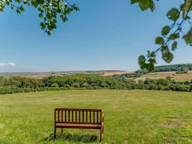 Far reaching views from the shared grounds | Farm Cottage, The Stables - Kingates Farm, Whitwell, near Ventnor