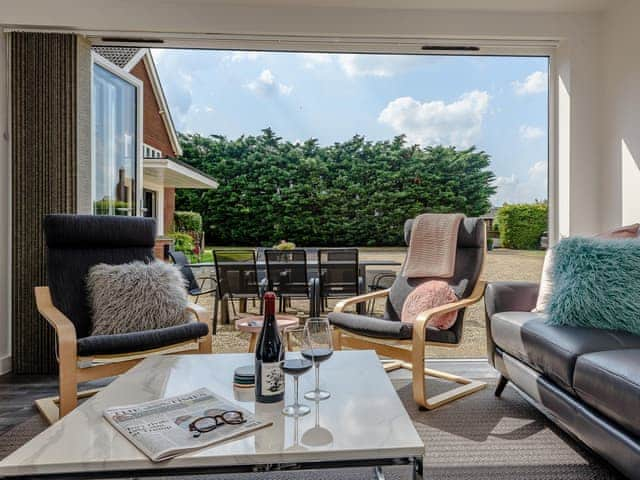 Beautifully presented open plan living space | The Stag - High Oak Holidays, Wicklewood, near Wymondham