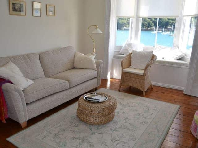 Comfortable sitting room with fabulous views | Roadstead, Fowey