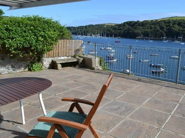 Relax on the terrace and admire the views | Roadstead, Fowey