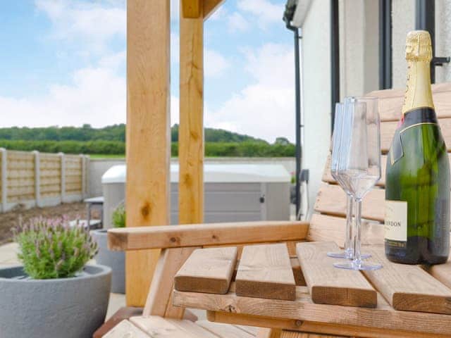 Sitting-out-area | Taters Barn, Aikton, near Wigton
