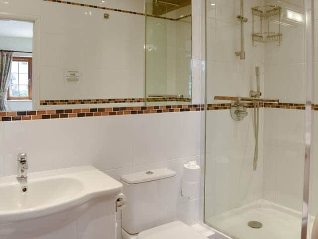 Shower room | The Hay Barn - Sid Valley Cottages, Sidbury, near Sidmouth