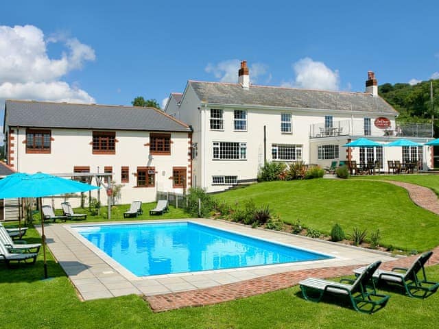 Swimming pool | Sid Valley Cottages, Sidbury, near Sidmouth