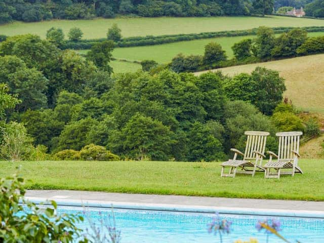 Swimming pool | Sid Valley Cottages, Sidbury, near Sidmouth