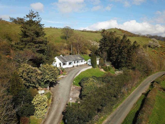 Aerial view of holly bank | Holly Bank, Bassenthwaite, near Keswick