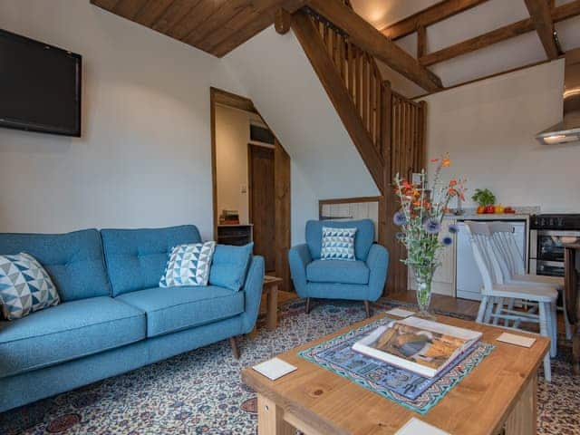 Characterful living area | The Coach House Stables, Hernhill