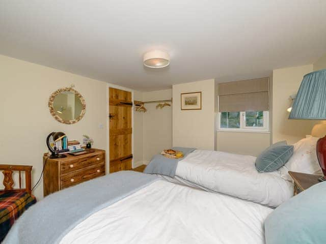 Twin bedroom | Blurridge Barn, Combe Martin, near Ilfracombe