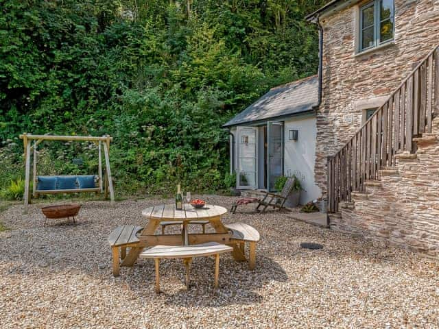 Outdoor area | Blurridge Barn, Combe Martin, near Ilfracombe