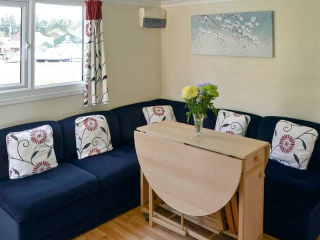 Comfy living area | White Moth - Simpson&rsquo;s Boatyard, Stalham