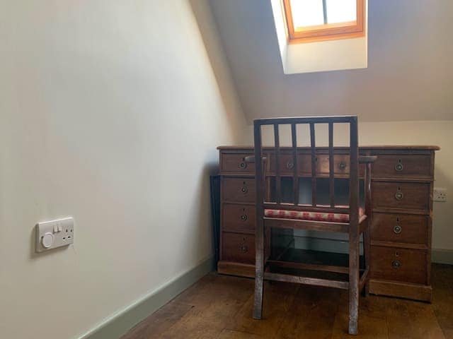 Study area on landing | Coastguard&rsquo;s Cottage, Burnham Overy Staithe, near Burnham Market