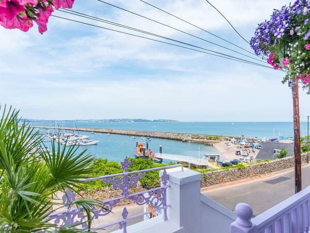 Wonderful views of Brixham harbour from the front porch | The Starfish - Harbour Lights, Brixham