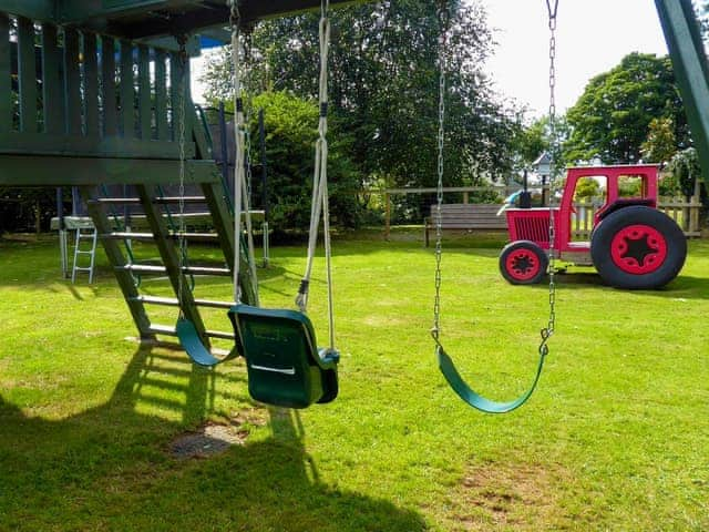 Children&rsquo;s play area | Cartole Cottages, Pelynt, near Looe