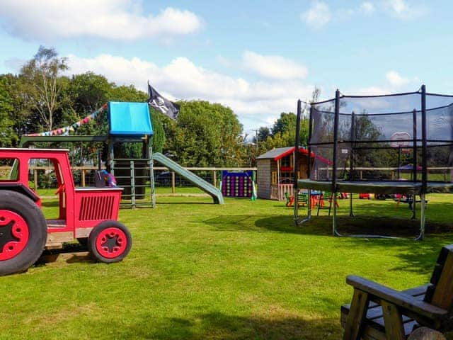 Children&rsquo;s play area | Cartole Cottages, Pelynt, near Looe