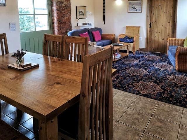 Spacious dining area | The Bran House - The Courtyard, Hareby, near Horncastle