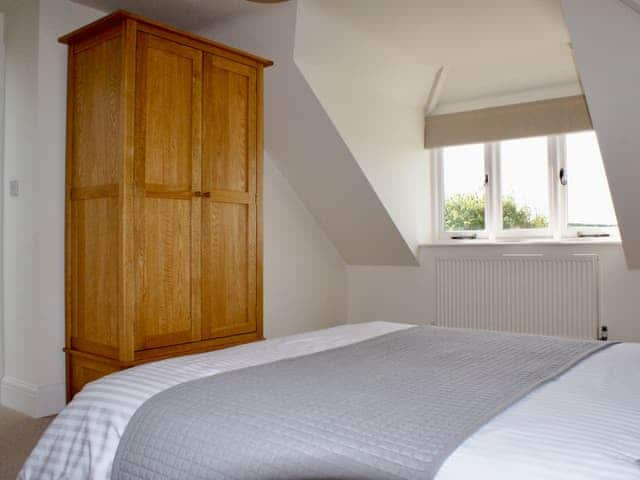 Double bedroom with king sized bed | Buddleia, West Charleton, near Kingsbridge