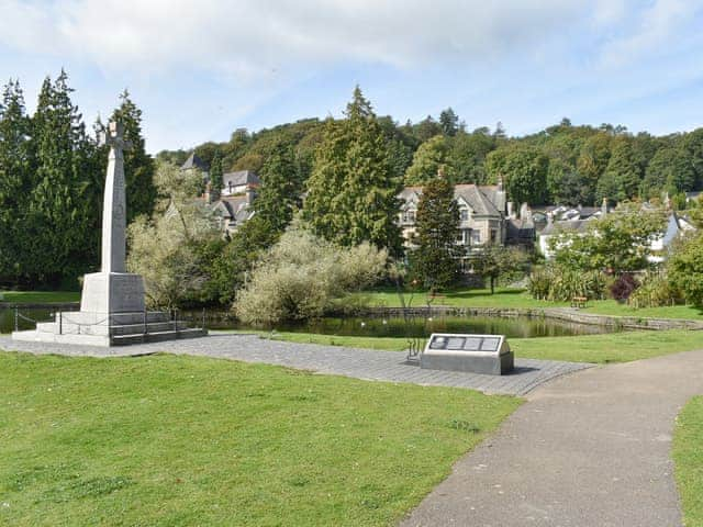 Ornamental gardens at Grange over sands