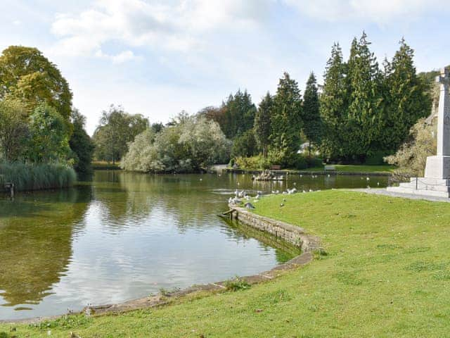 Ornamental gardens at Grange over sands