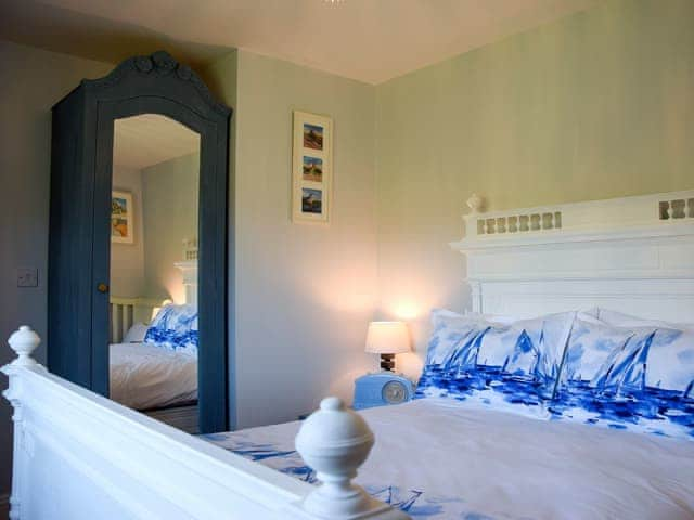 Comfortable double bedroom | Woodbrook Cottage, Bothenhampton, near Bridport