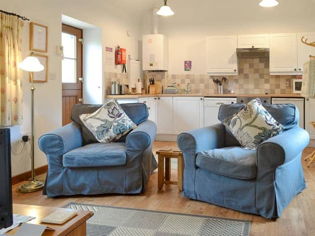 Well presented open plan living space | Stables - Church Farm Cottages, Lower Gresham