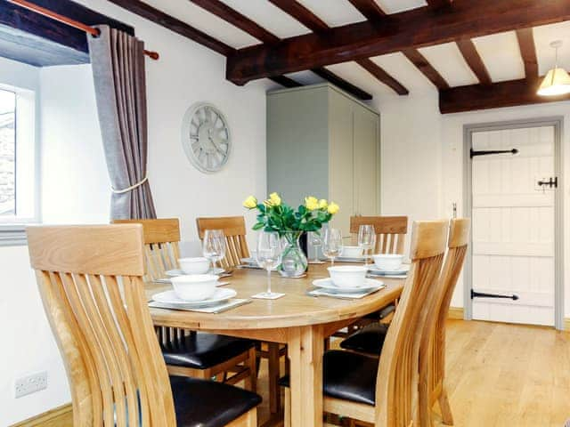 Attractive dining area | The Old Granary - Hewelsfield Court, Hewelsfield, near Lydney