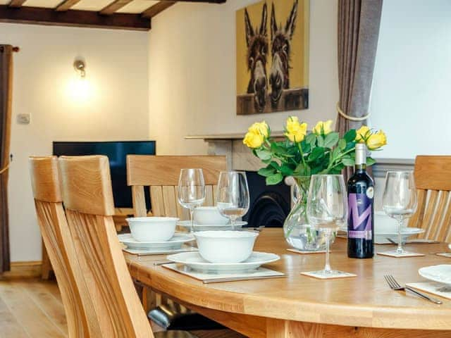 Attractive dining area | The Old Granary - Hewelsfield Court, Hewelsfield, near Lydney