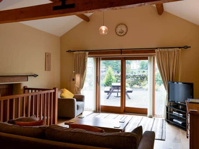 Spacious living room | Hilltoft Barn, Dockray, near Ullswater