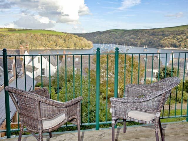 Balcony with beautiful views | Chyandour, Fowey