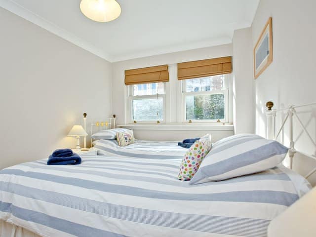 Comfortable twin bedroom | Chyandour, Fowey