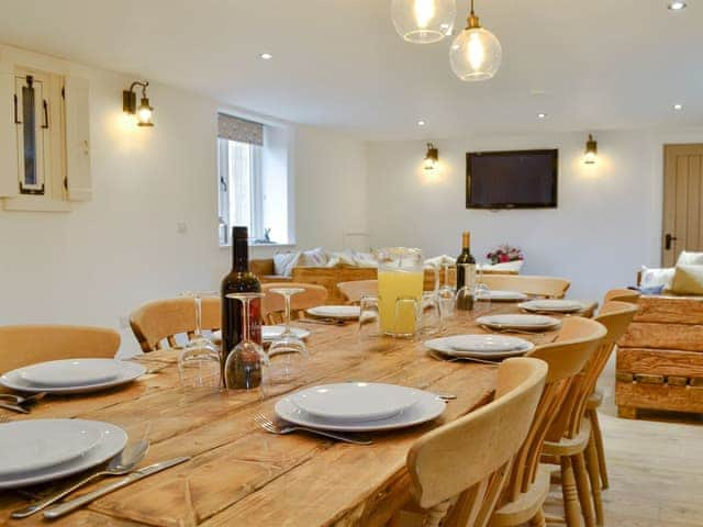 Convenient dining area | &rsquo;Ay Up - Dringhoe Hall Cottages - Dringhoe Hall Cottages, Driffield, near Bridlington