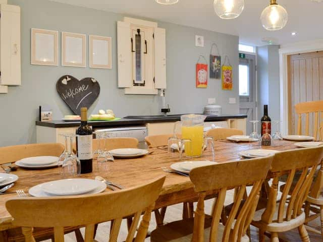 Attractive dining area | &rsquo;Ay Up - Dringhoe Hall Cottages - Dringhoe Hall Cottages, Driffield, near Bridlington