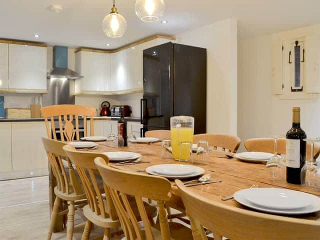 Spacious kitchen with dining area | &rsquo;Ay Up - Dringhoe Hall Cottages - Dringhoe Hall Cottages, Driffield, near Bridlington