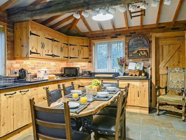 Spacious bespoke kitchen with Aga | Honey Pots, Foulden, near Swaffham