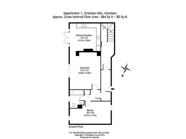 Floor plan | Ground Wing - Gresham Hall Estate, Gresham, near Sheringham