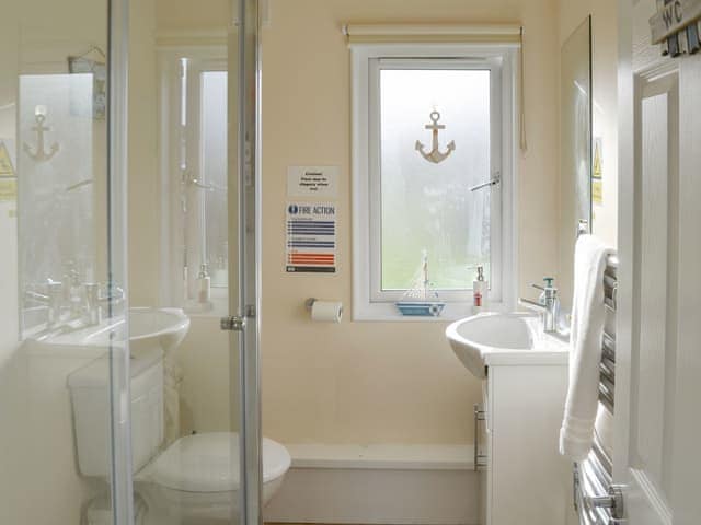 Shower room | Roses Place, Bacton