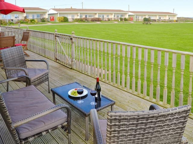 Peaceful decking area | Roses Place, Bacton