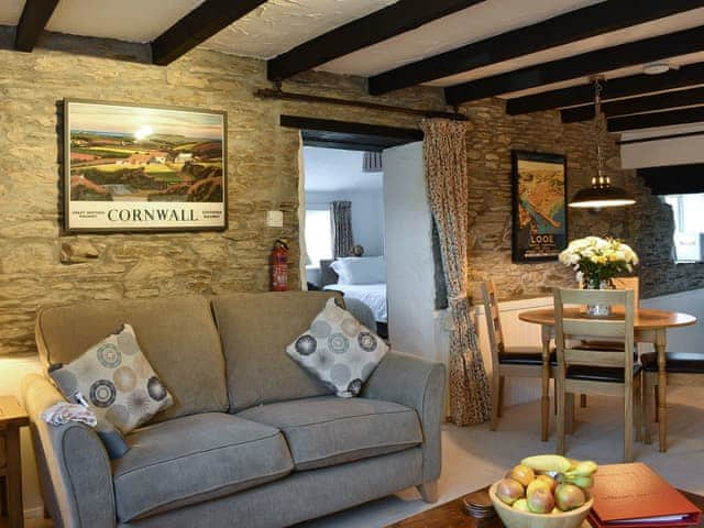 Characterful living and dining room | The Linney - Cartole Cottages, Pelynt, near Looe