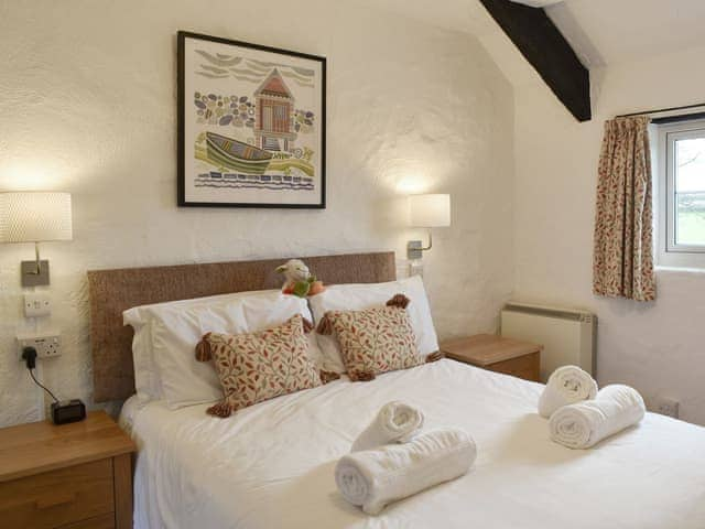 Relaxing double bedroom | The Shippen - Cartole Cottages, Pelynt, near Looe