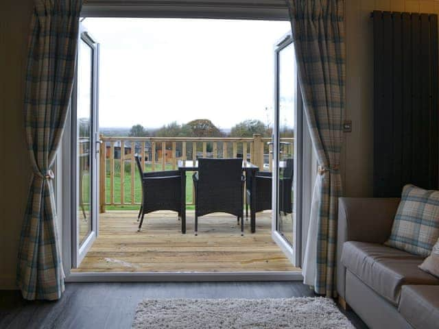 Open plan living space | Merlin&rsquo;s Cabin - Wallace Lane Farm Cottages, Brocklebank, near Caldbeck and Uldale