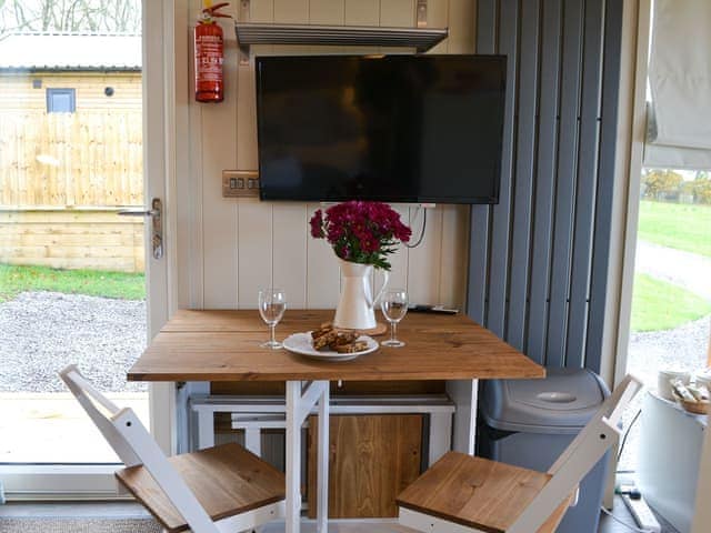 Open plan living space | Merlin&rsquo;s Cabin - Wallace Lane Farm Cottages, Brocklebank, near Caldbeck and Uldale