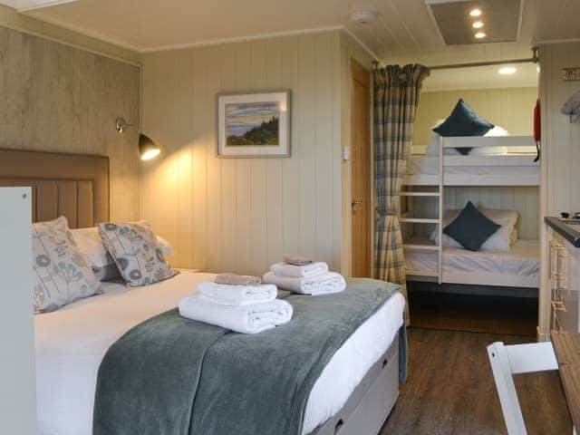 Open plan living space | Merlin&rsquo;s Cabin - Wallace Lane Farm Cottages, Brocklebank, near Caldbeck and Uldale