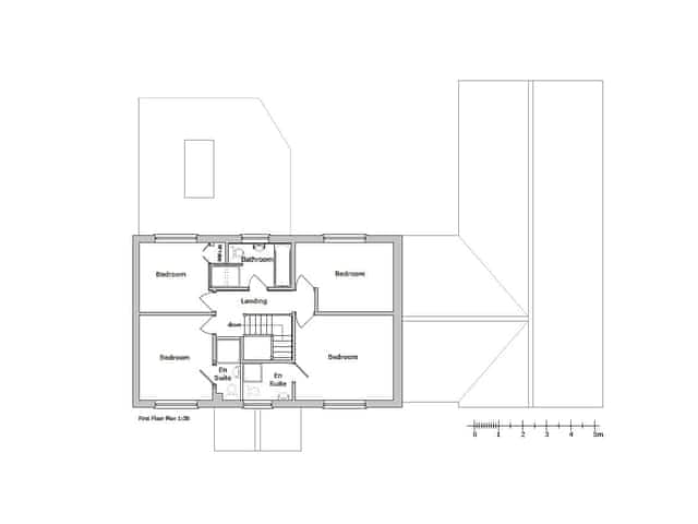 First floor plan | Cherry Ridge, Great Bircham, near Brancaster