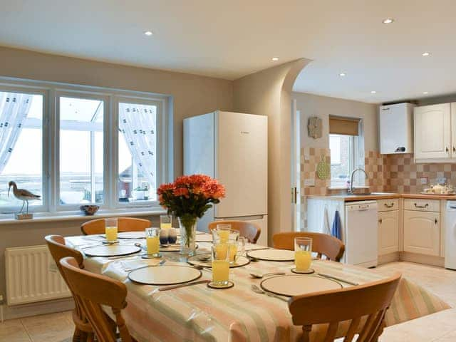 Kitchen/diner | Dale View - Sea Marsh Cottages, Brancaster Staithe, near Wells-next-the-Sea