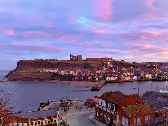 Whitby at dusk