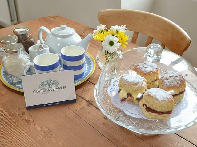 Cream Tea | The Stable - Gwedna Barns, Godolphin Cross, Helston