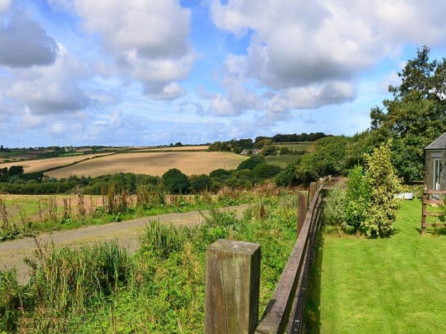 Wonderful views from the garden | The Stable - Gwedna Barns, Godolphin Cross, Helston