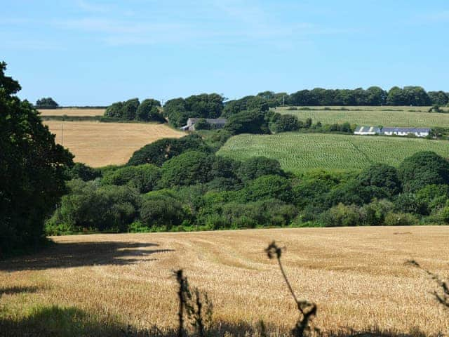 Wonderful rural views | The Long Barn - Gwedna Barns, Godolphin Cross, Helston