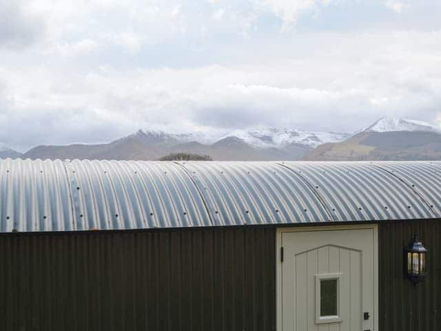 Traditional shepherds&rsquo; hut set in a glorious location | Derwent - Lake View Shepherds Huts, Millbeck, near Keswick