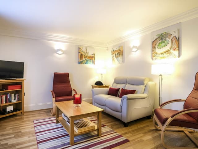Fully furnished sitting area | Bathwick Apartment, Bath